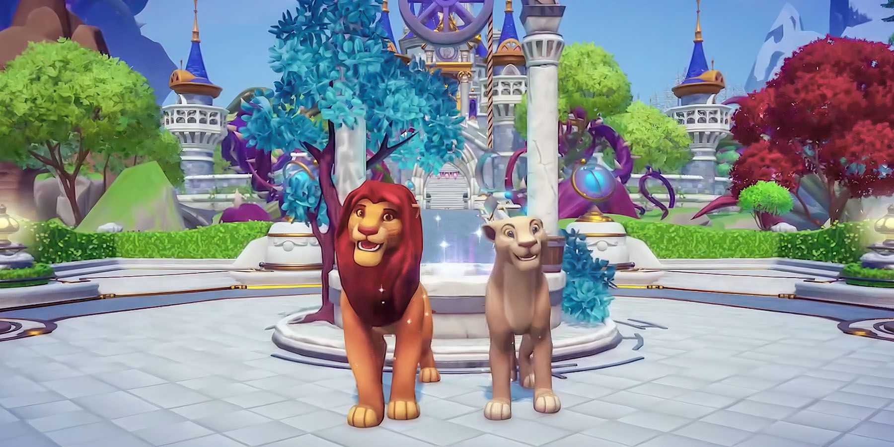 Sisney Dreamlight Valley Simba and Nala