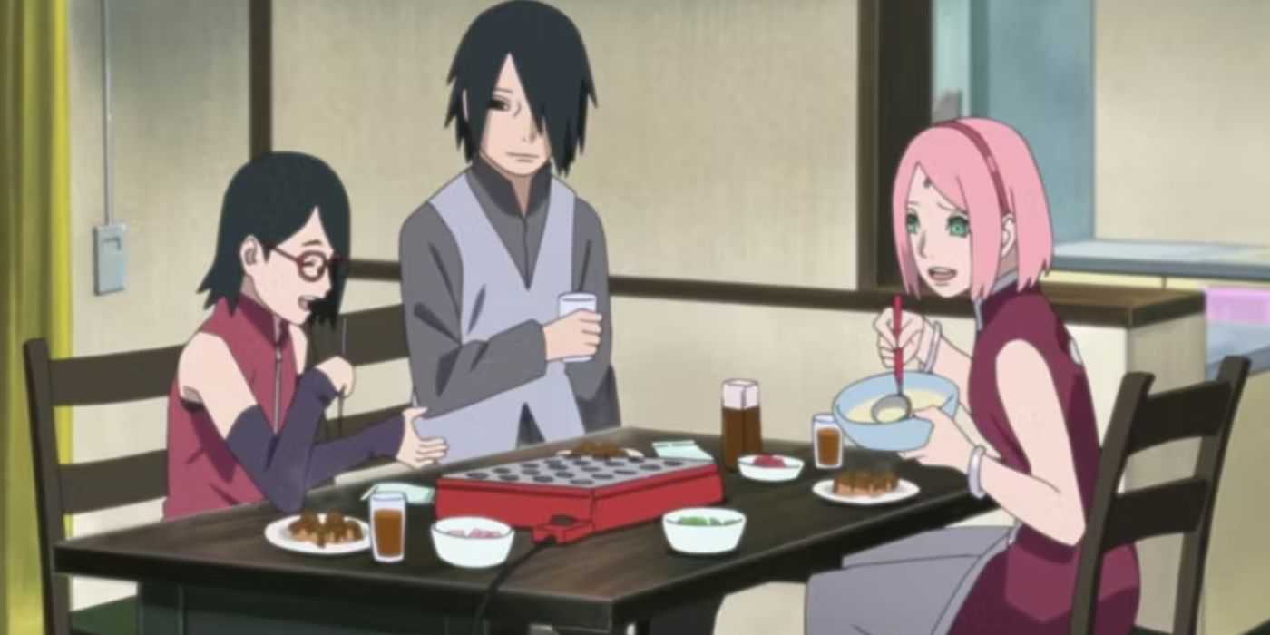 Sakura, Sasuke and Sarada