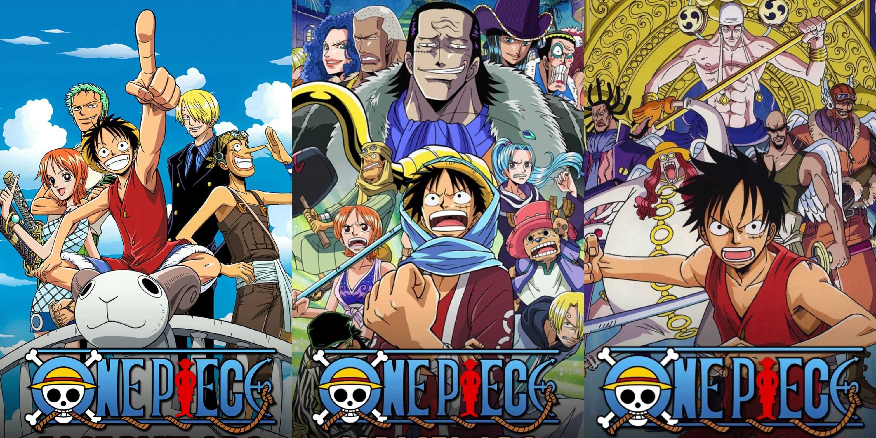 Saga One Piece East Blue Saga Alabasta Saga Sky Island