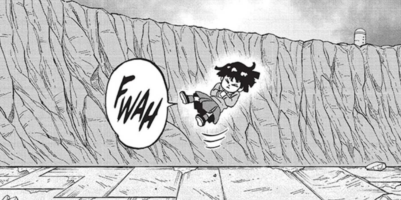 Dragon Ball Super Mangá Pan Voador