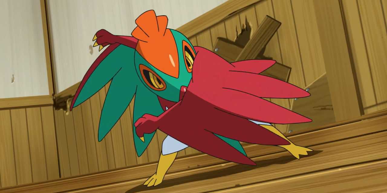 Hawlucha in the Pokemon anime