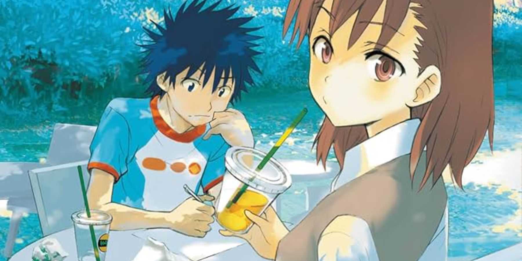 A Certain Magical Index Vol 5 Cover Misaka and Touma