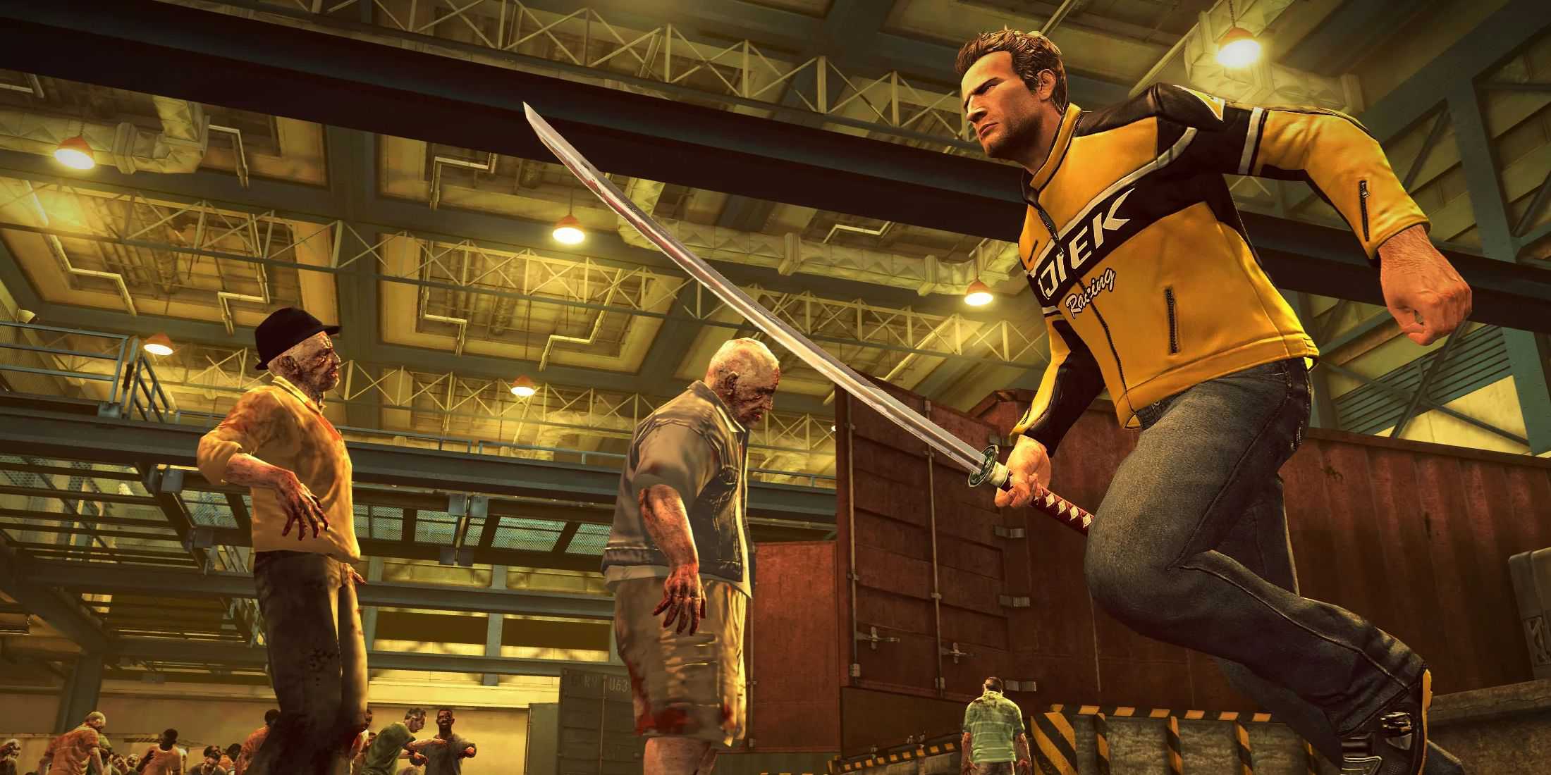 dead rising 2 case west chuck running with katana