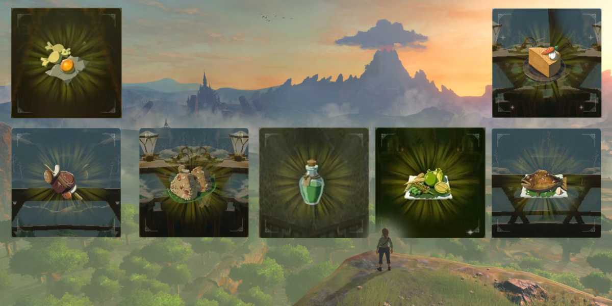 Melhores receitas para restaurar a resistência de Link em Zelda: Breath of the Wild