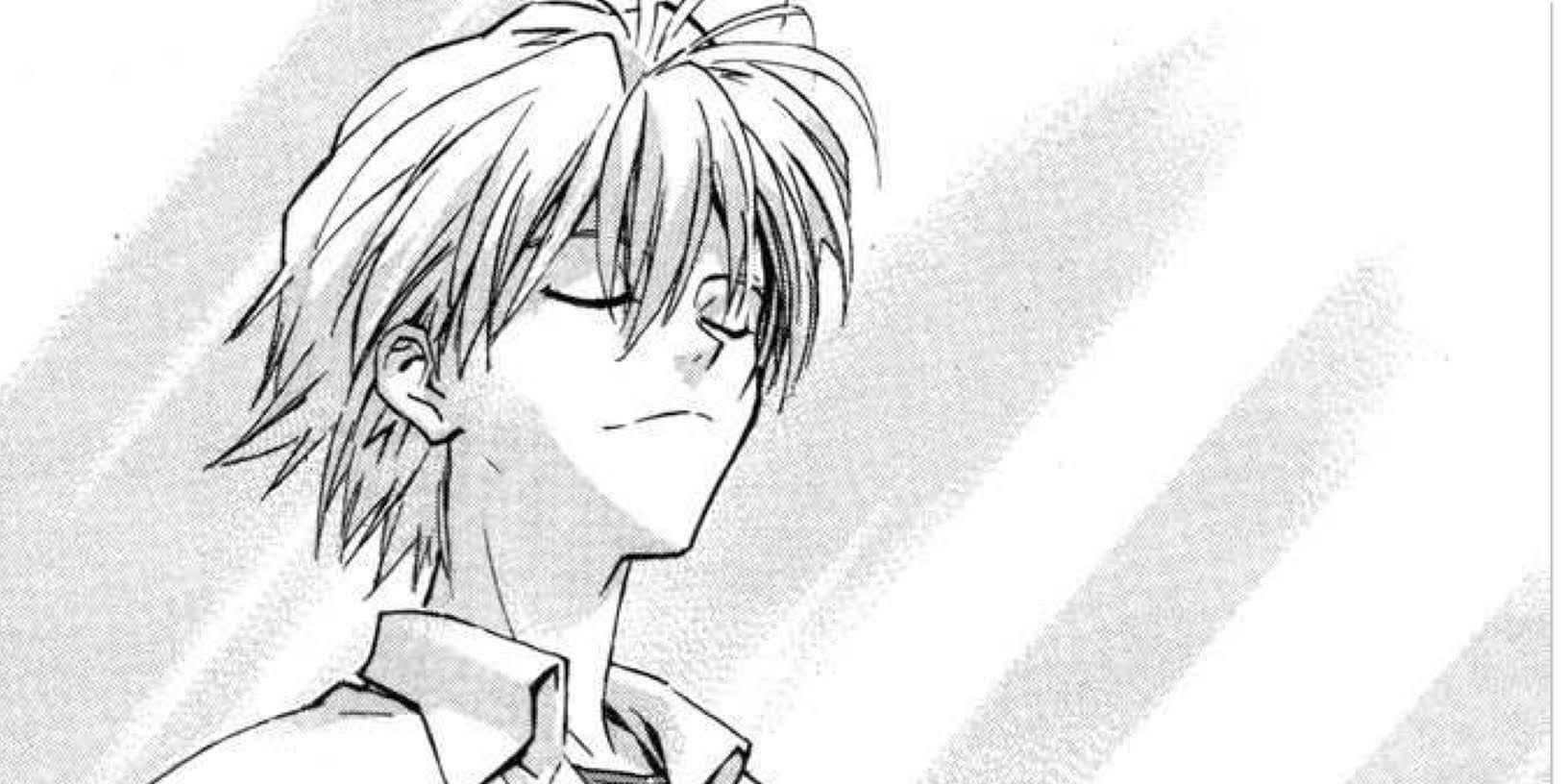 Kaworu Nagisa in the Neon Genesis Evangelion manga