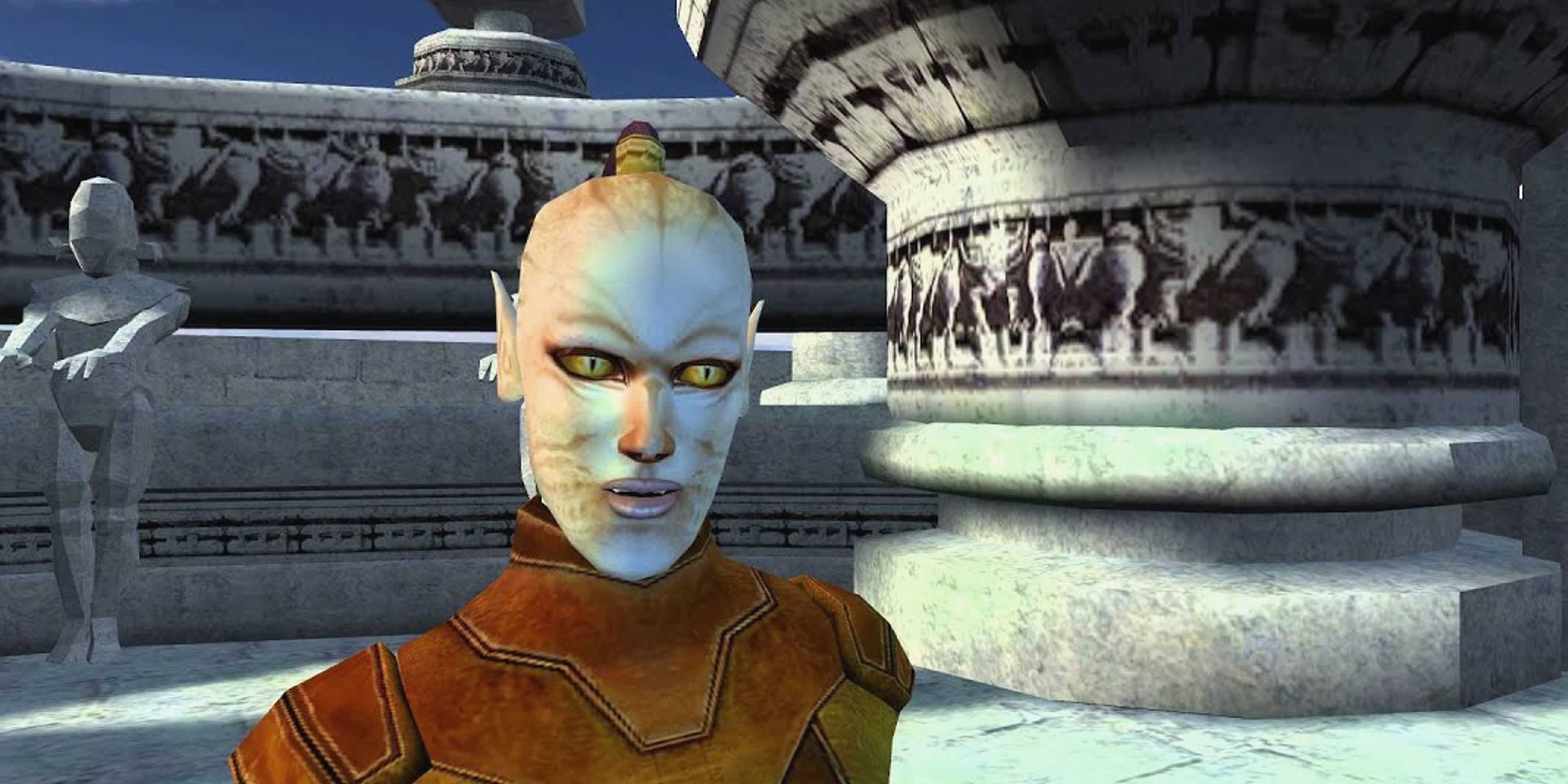 Rosto de Juhani em Star Wars Knights of the Old Republic