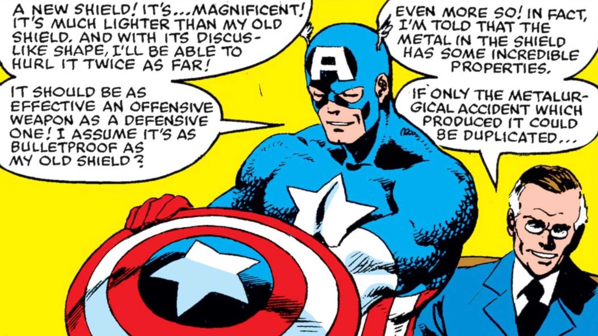 Captain America Shield Origin Comic