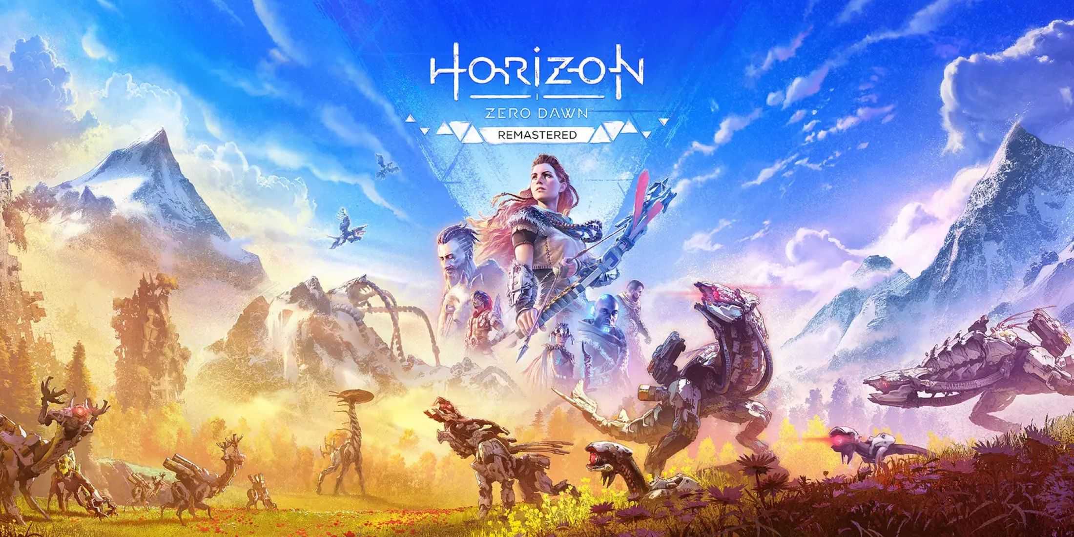 horizon zero dawn remastered key art aloy rost