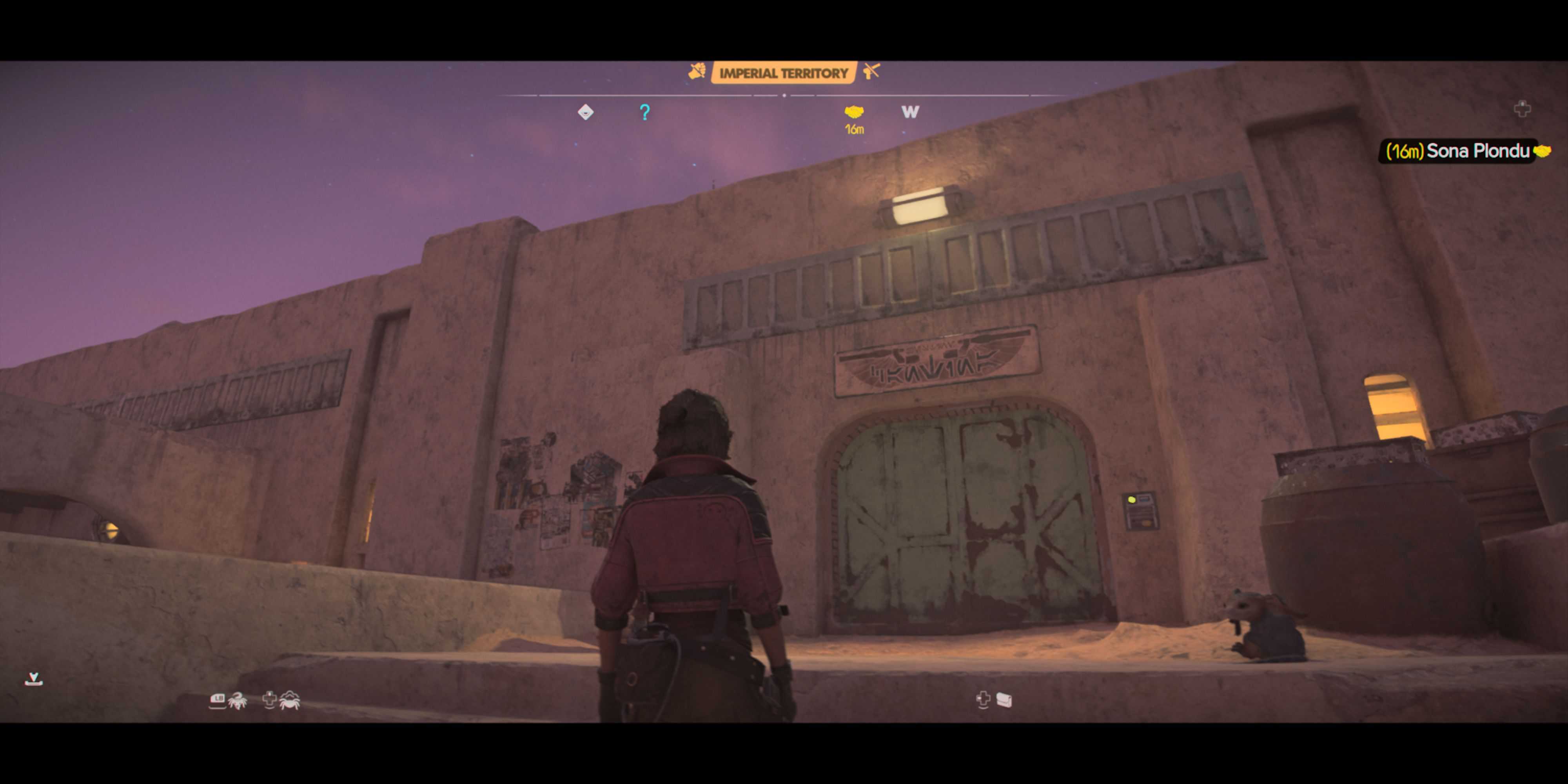 the bar in passive income quest in star wars outlaws.