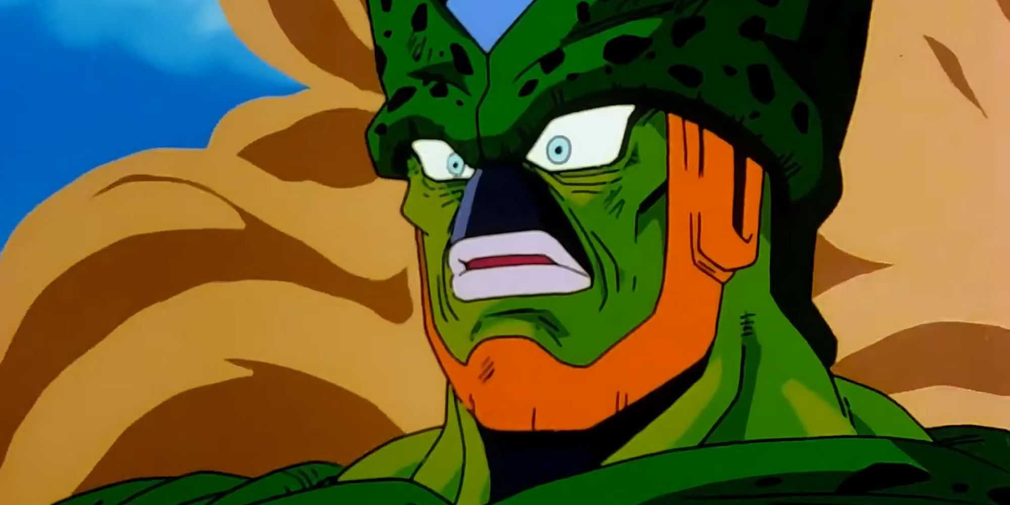 Dragon Ball Z Screenshot Of Semi Perfect Cell Shocked