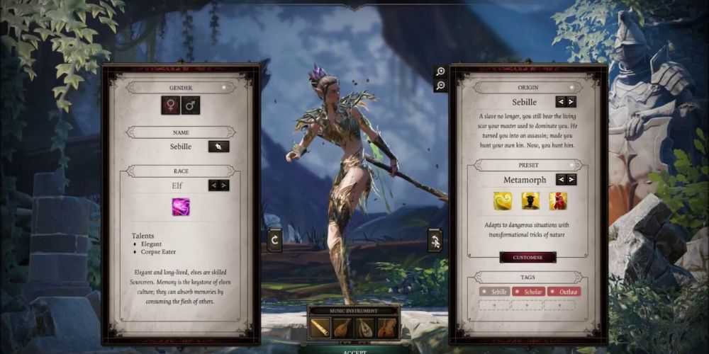 Metamorph Divinity 2 Classes Classificadas