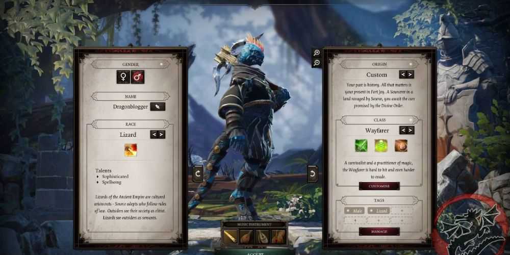 Wayfarer Divinity 2 Classes Classificadas