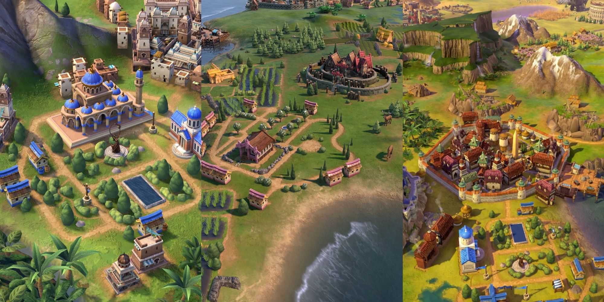 Feature Image of Civilization 6 7 Best Unique District Buildings, Ranked