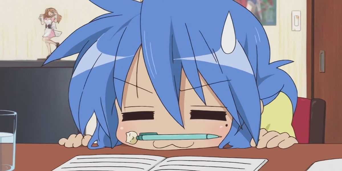 the character konata from the anime lucky star