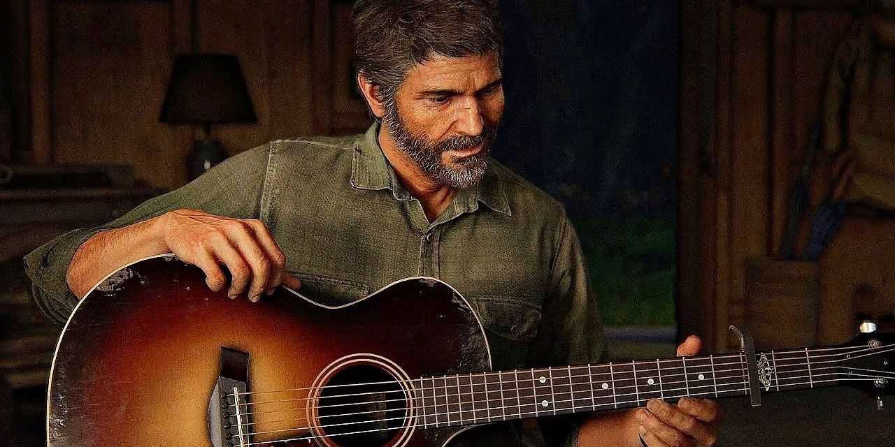 joel toca violão em the last of us Cropped