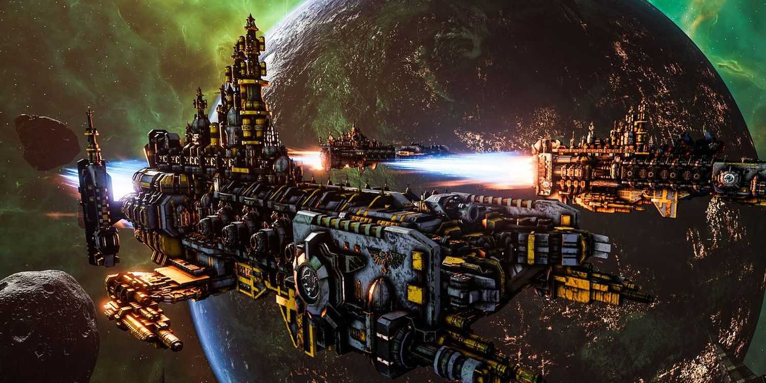 Jogabilidade de batalha Battlefleet Gothic Armada 2