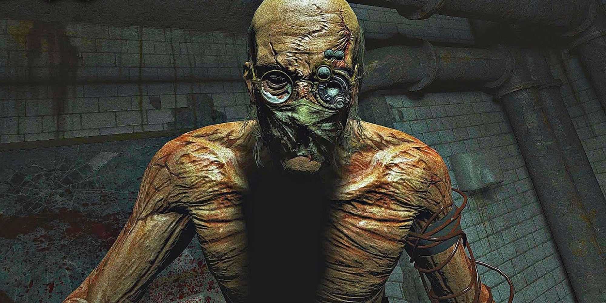 Close up of Dr. Trager from Outlast