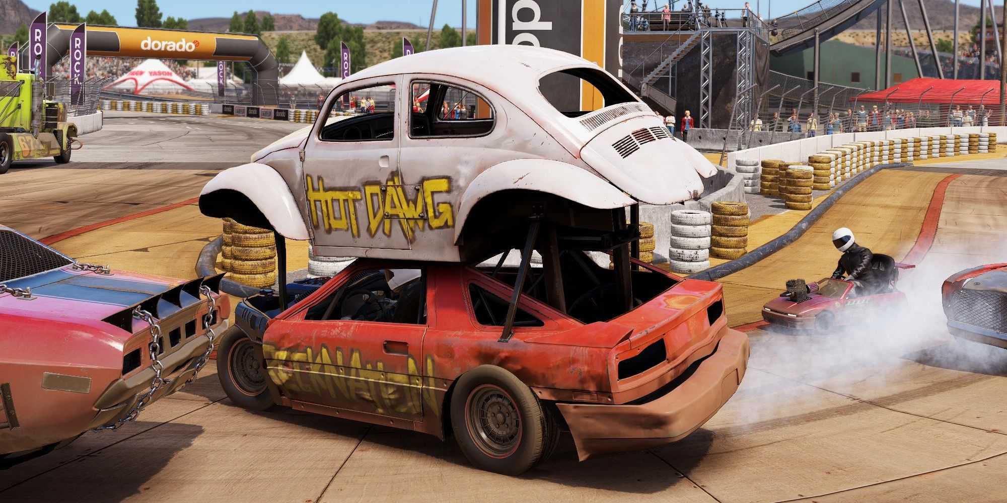 A car in Wreckfest