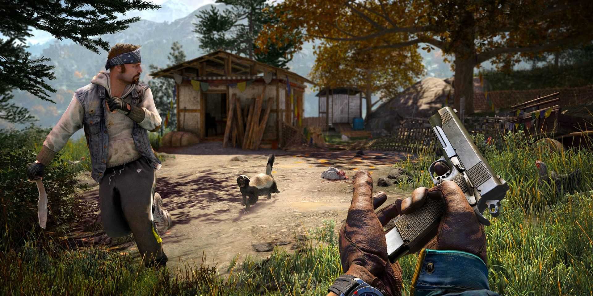 Far Cry 4 - using weapon