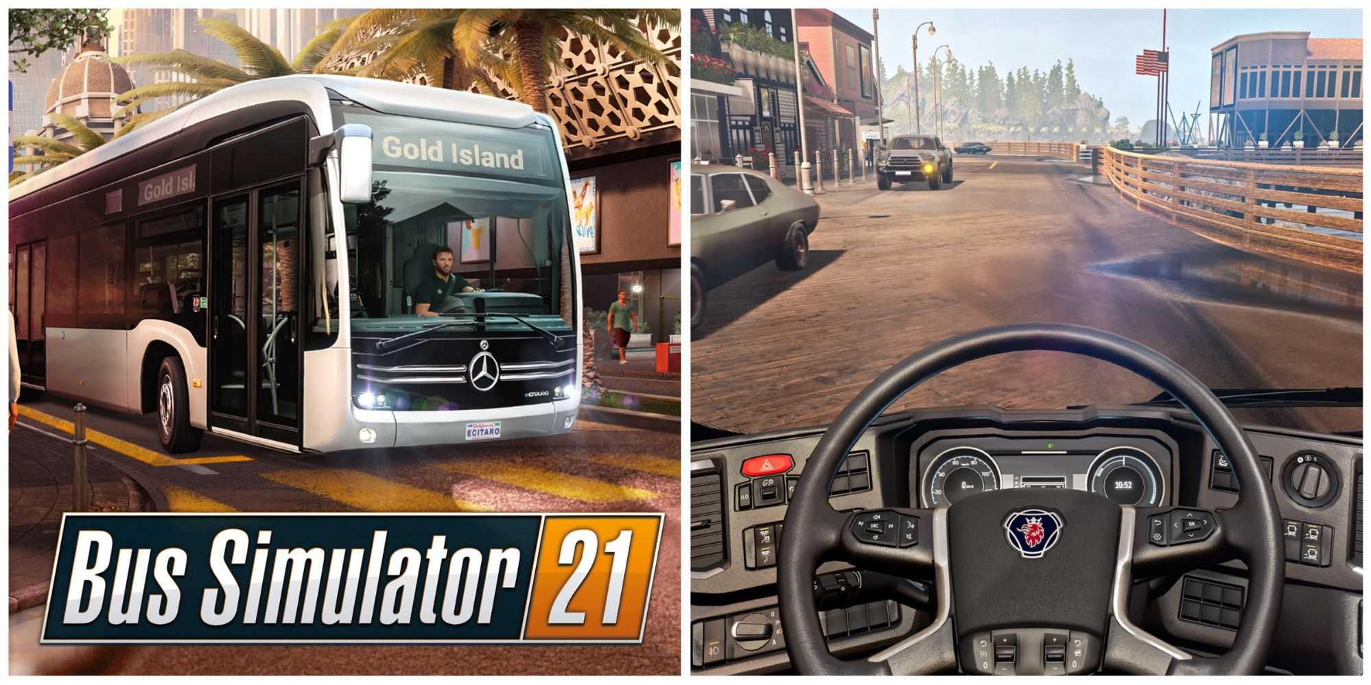 Bus Simulator 21 Cover and Gameplay 