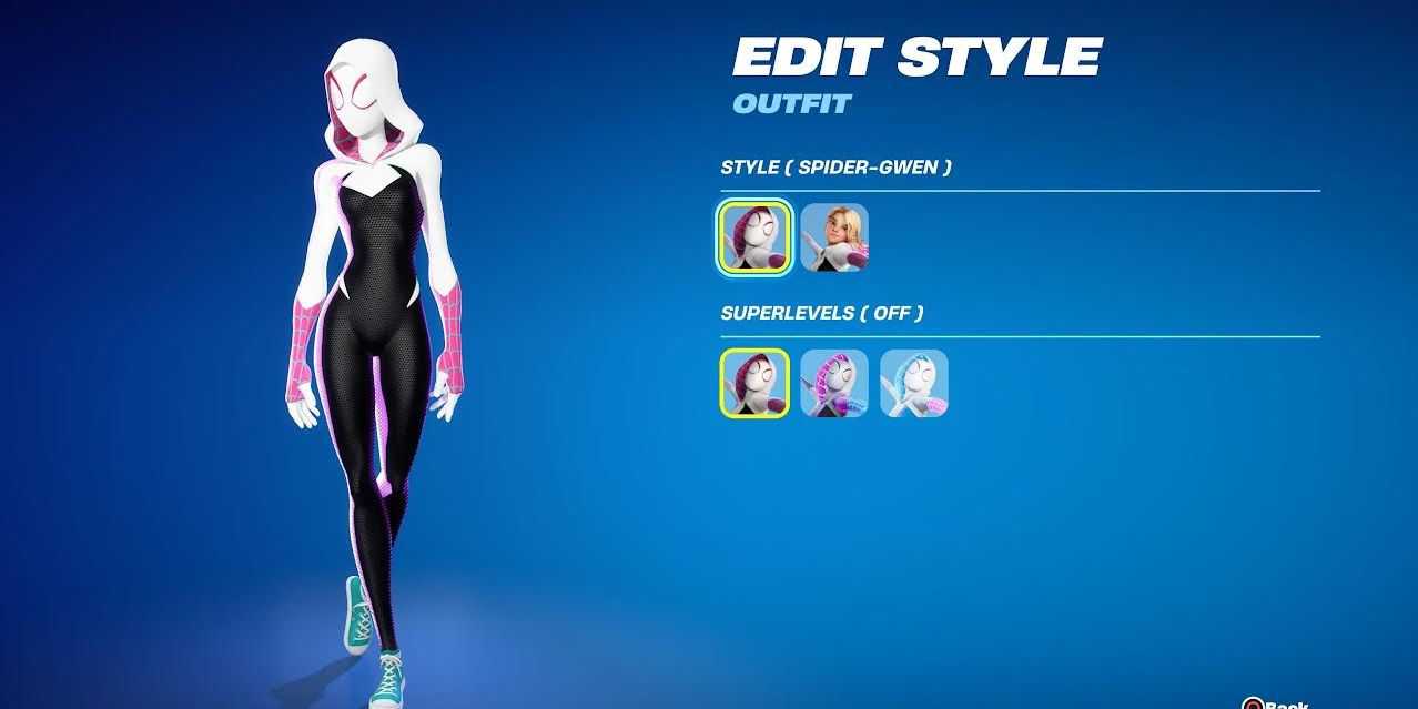 skin da gwen aranha em fortnite