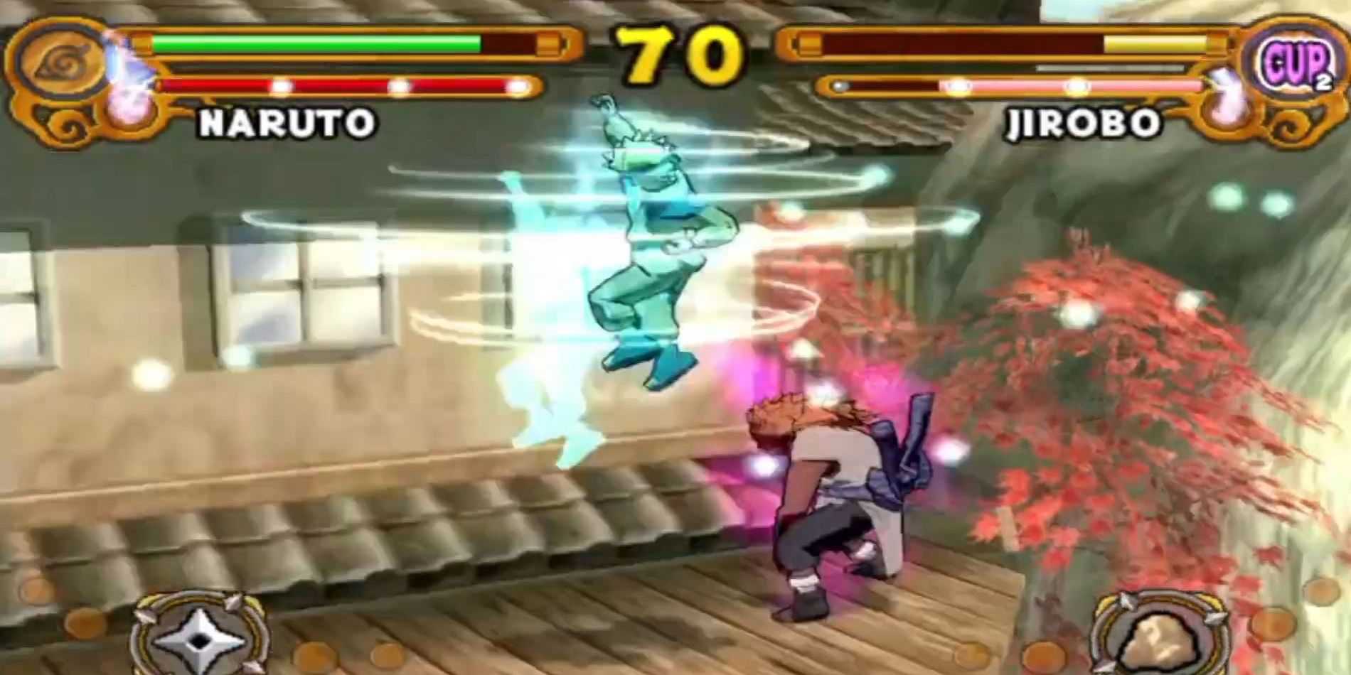 Naruto Uppercutting Jirobo