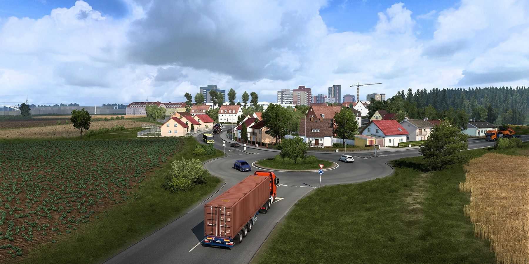 Open World Virtual Tourism Games- Euro Truck Simulator 2