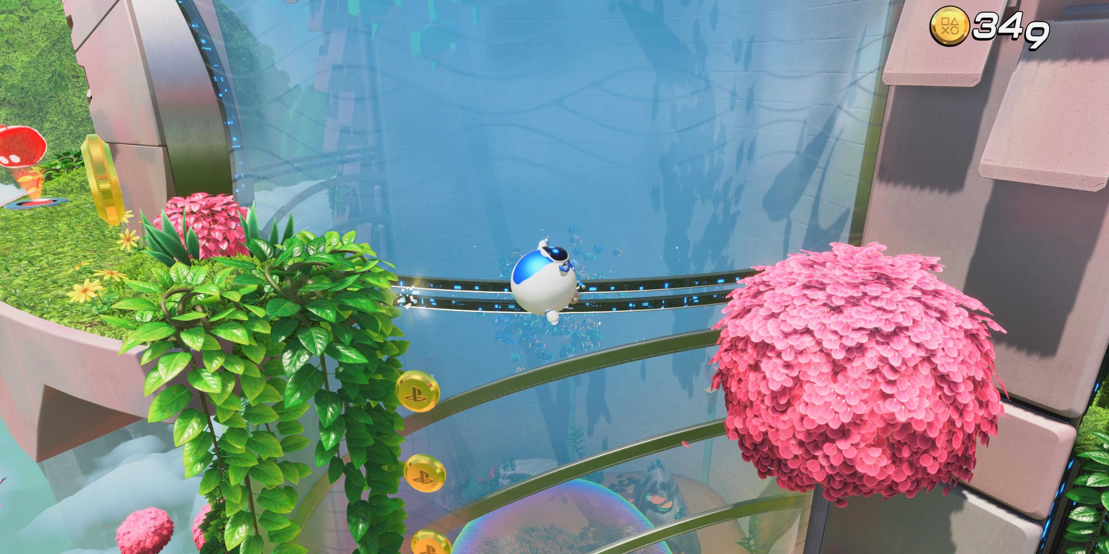 Sky Garden Elephant Powerup in Astro Bot