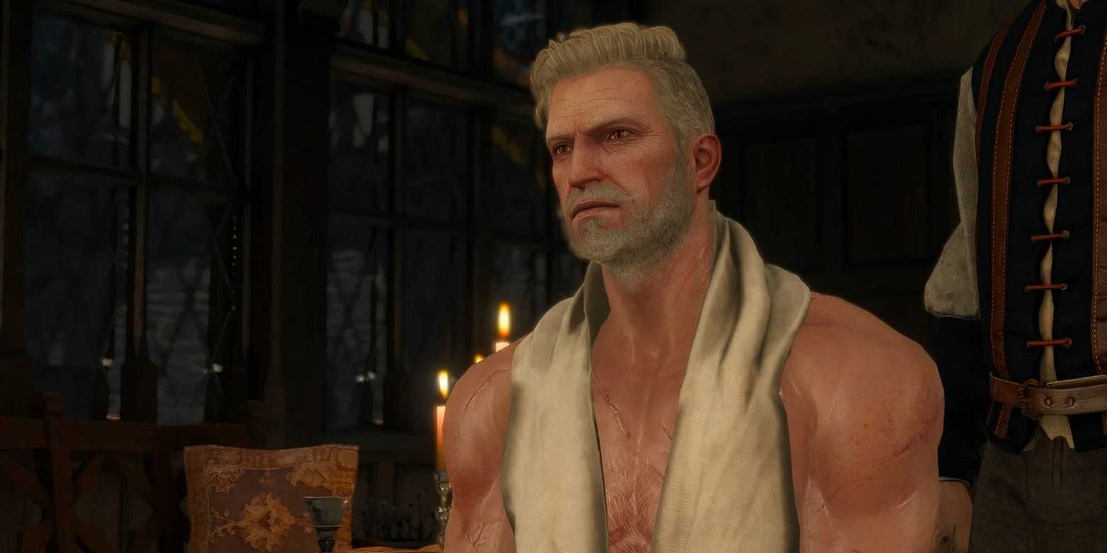 New Hairstyles And Beards For Geralt mod for The Witcher 3