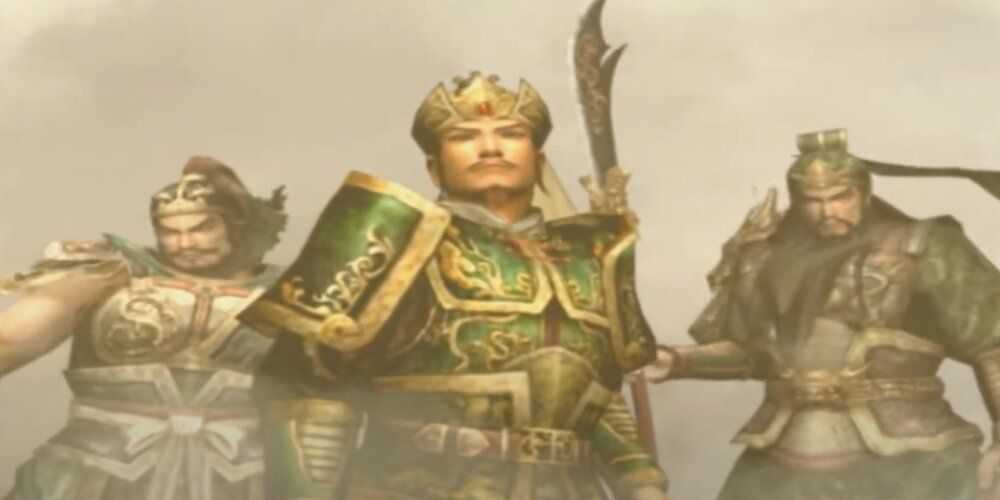 Três oficiais em Dynasty Warriors 5