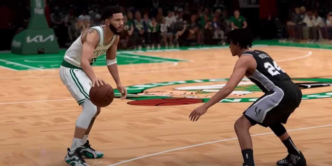 NBA 2K25 dribbling