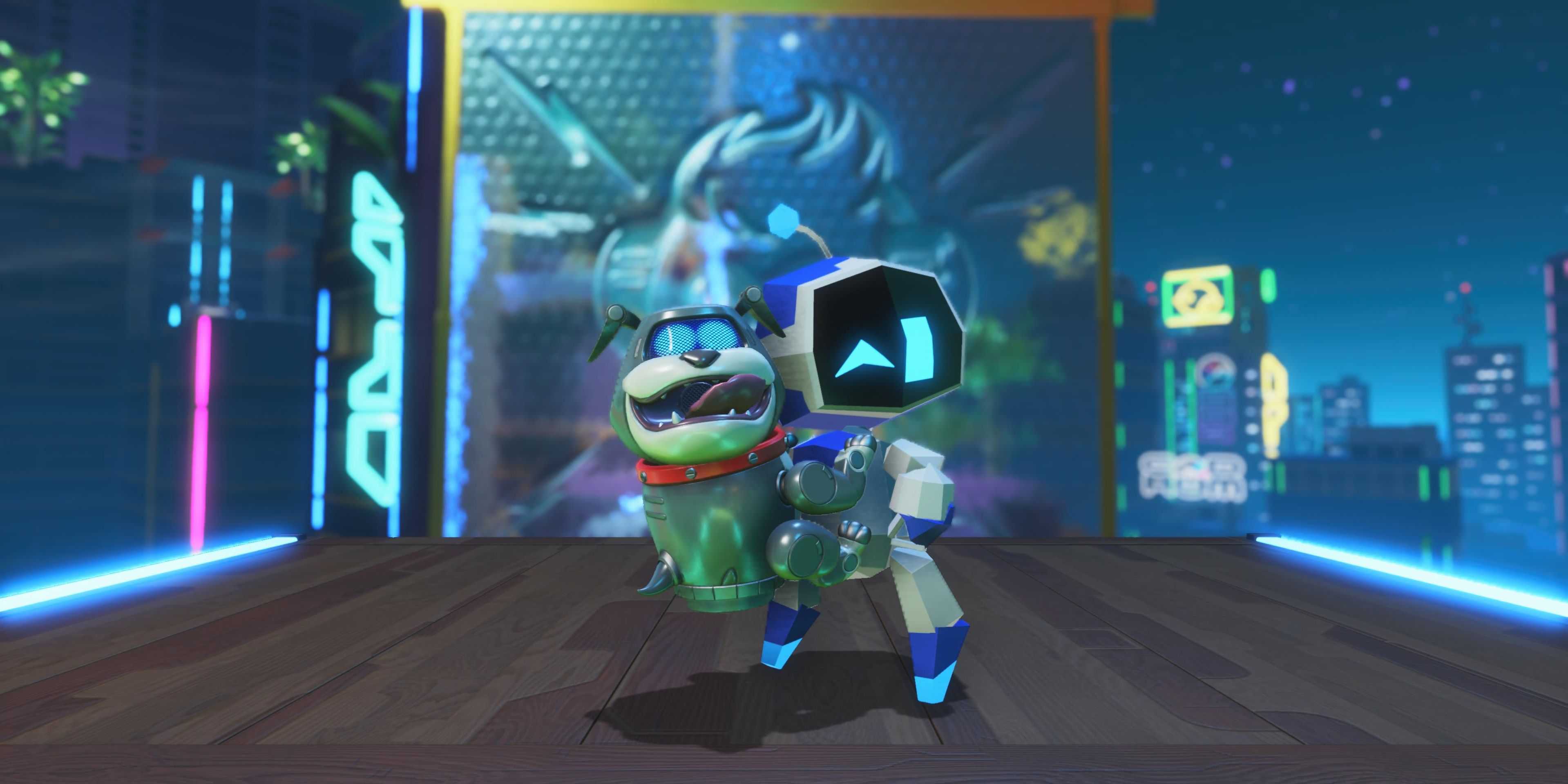 Mighty Chewy Powerup in Astro Bot