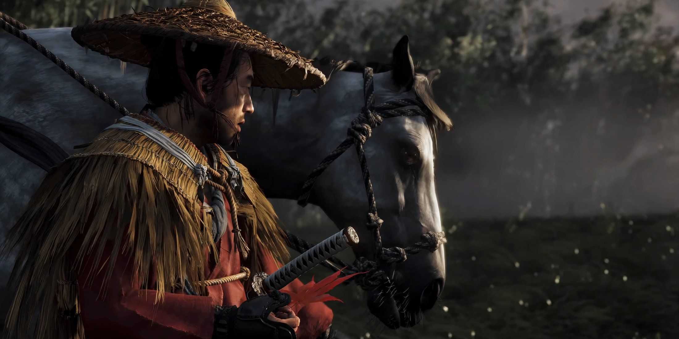 Ghost of Tsushima creepy horse glitch