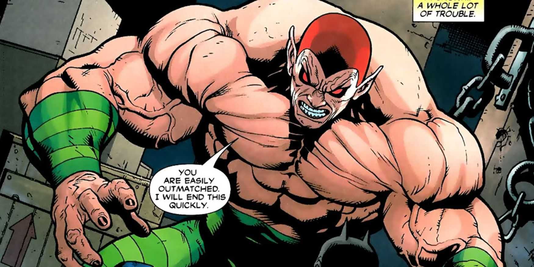 Amazo, the villain from DC