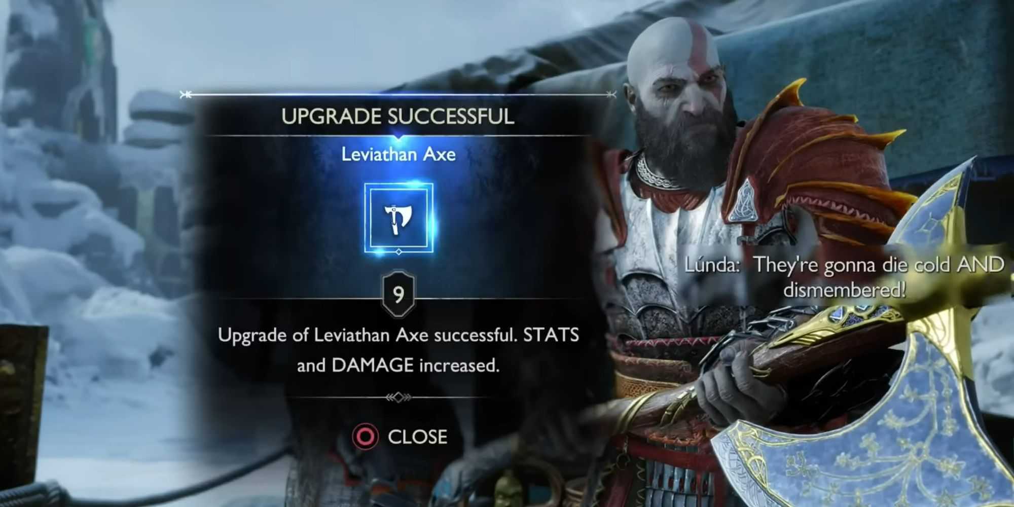 Leviathan Axe Upgrade