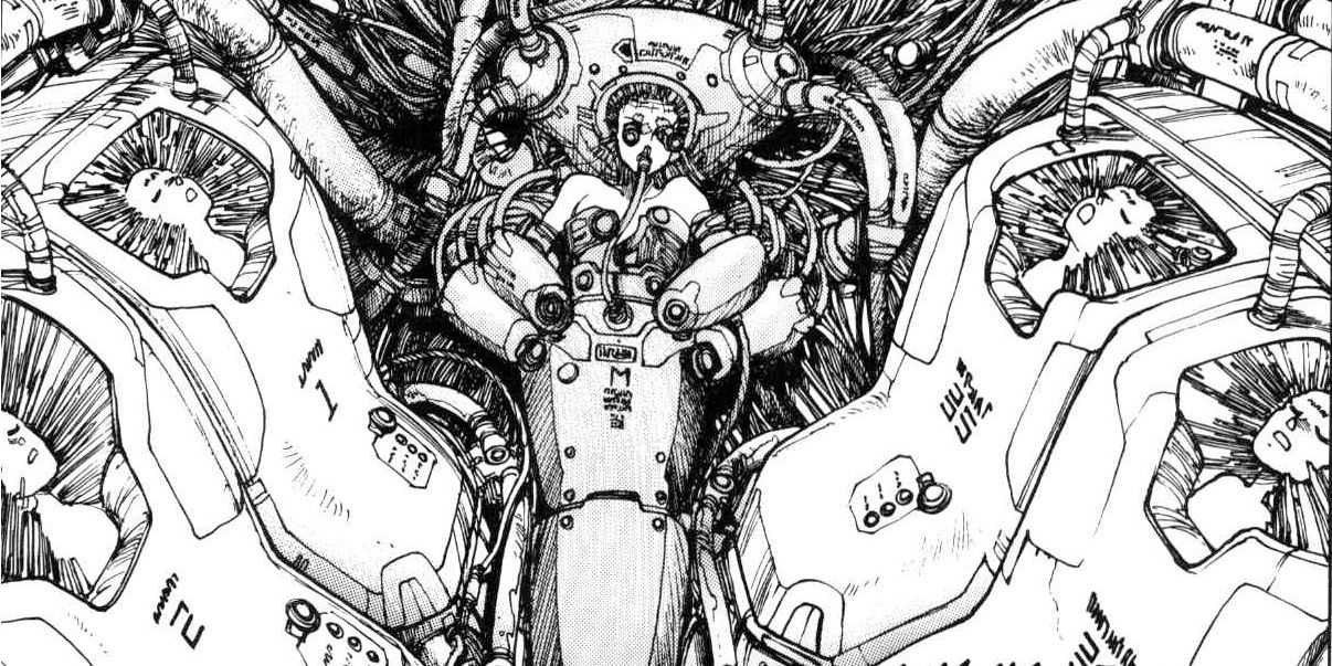 Estilos icônicos de arte de mangá de anime - Shirow Masamune