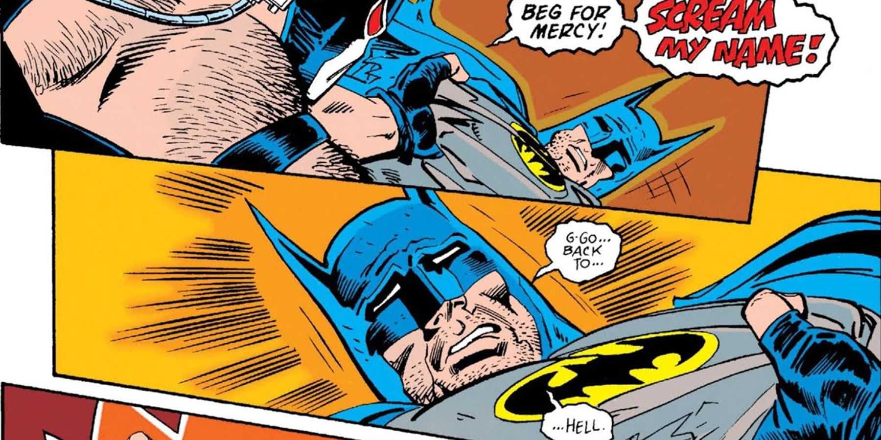 Histórias importantes do Batman - Batman Knightfall