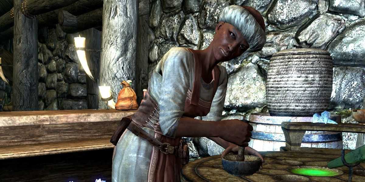 Zaria em Skyrim