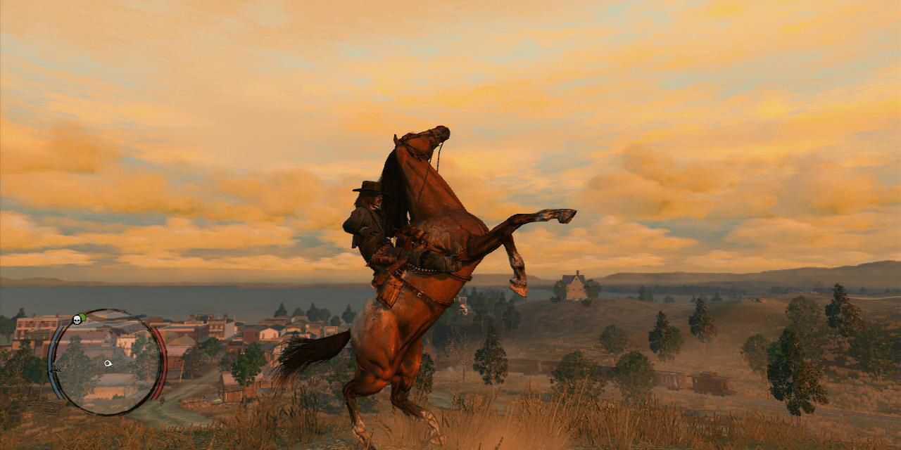 Pintado como Standardbred em Red Dead Redemption