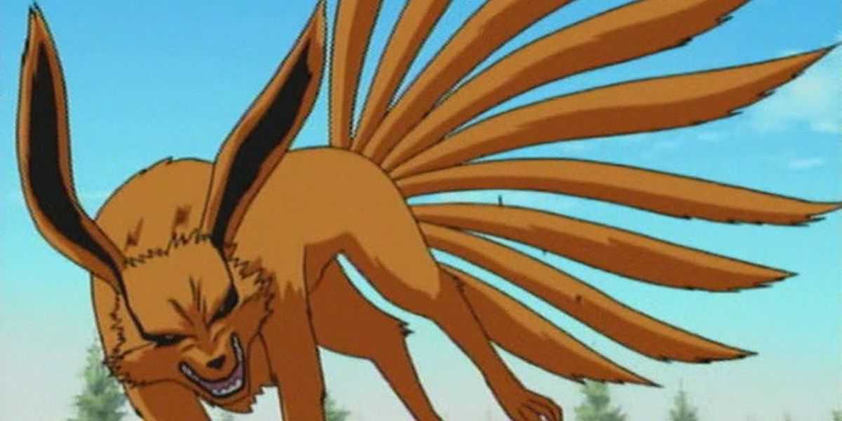 Gamabunta se transformando em Shukaku em Naruto