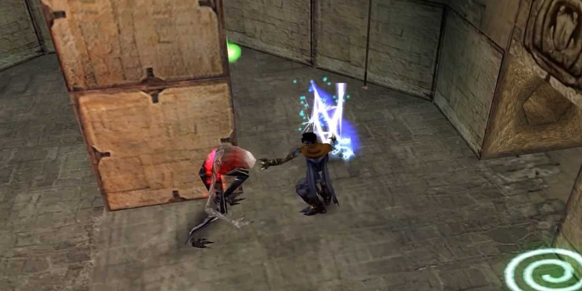 raziel fighting enemies in soul reaver