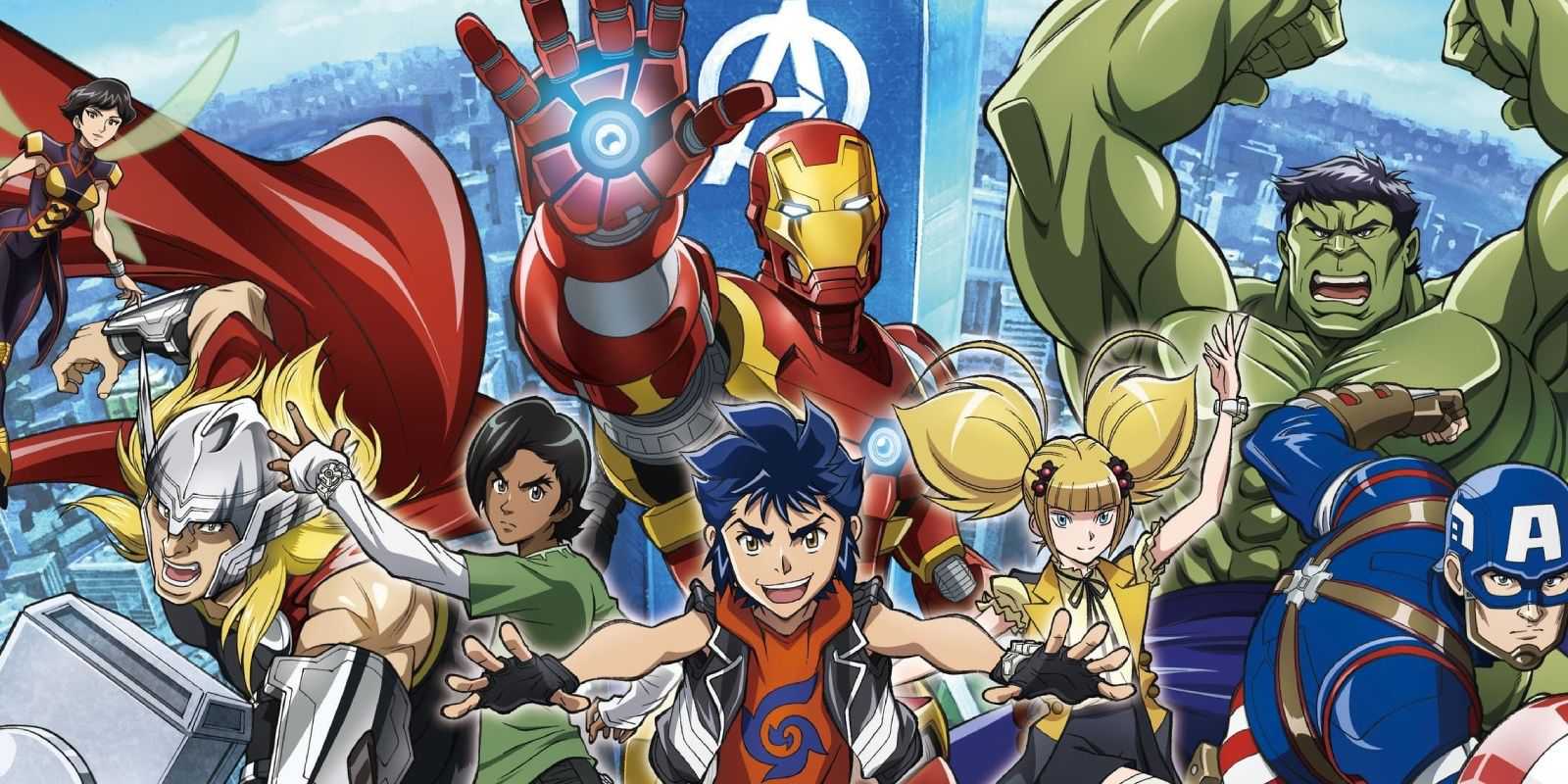 Marvel Anime e Mangá - Marvel Future Avengers