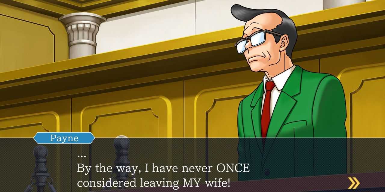 Winston Payne em Phoenix Wright