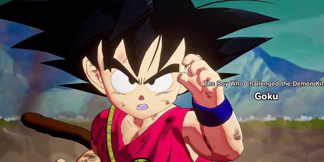 Kid Goku de Dragon Ball Z Kakarot