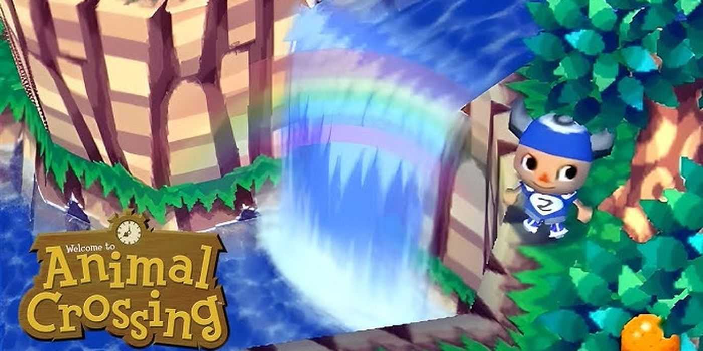 Animal Crossing GameCube rainbow