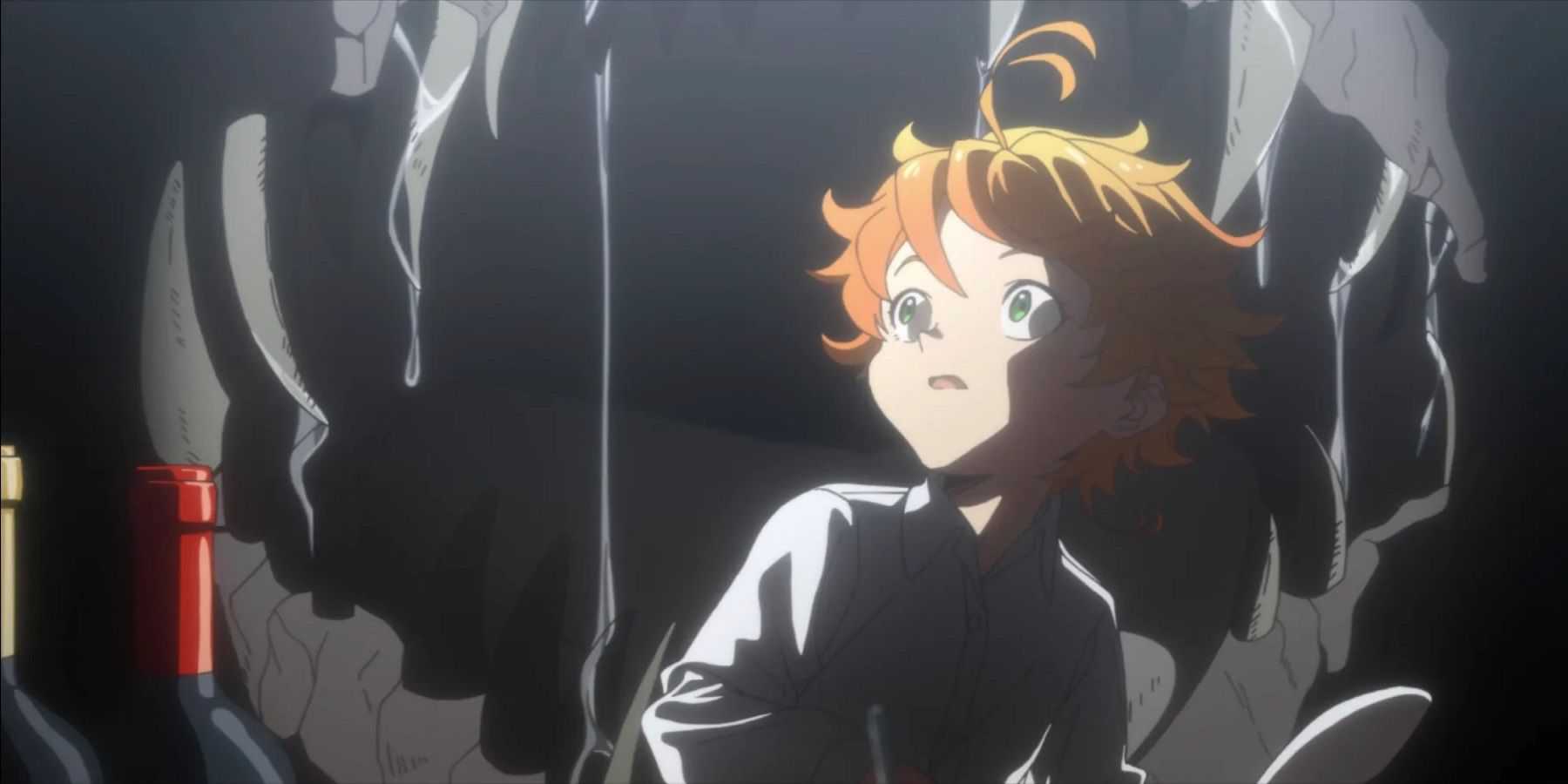 The Promised Neverland Emma scared