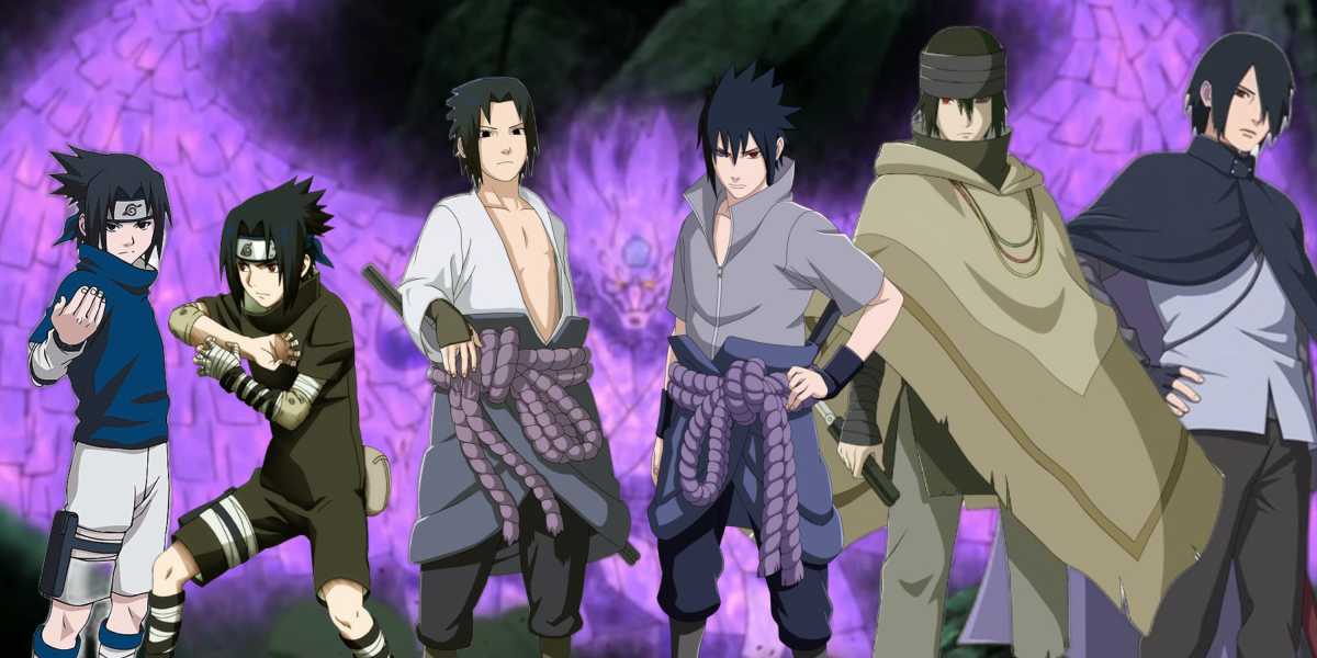 Sasuke: Da Luz à Escuridão e Redenção