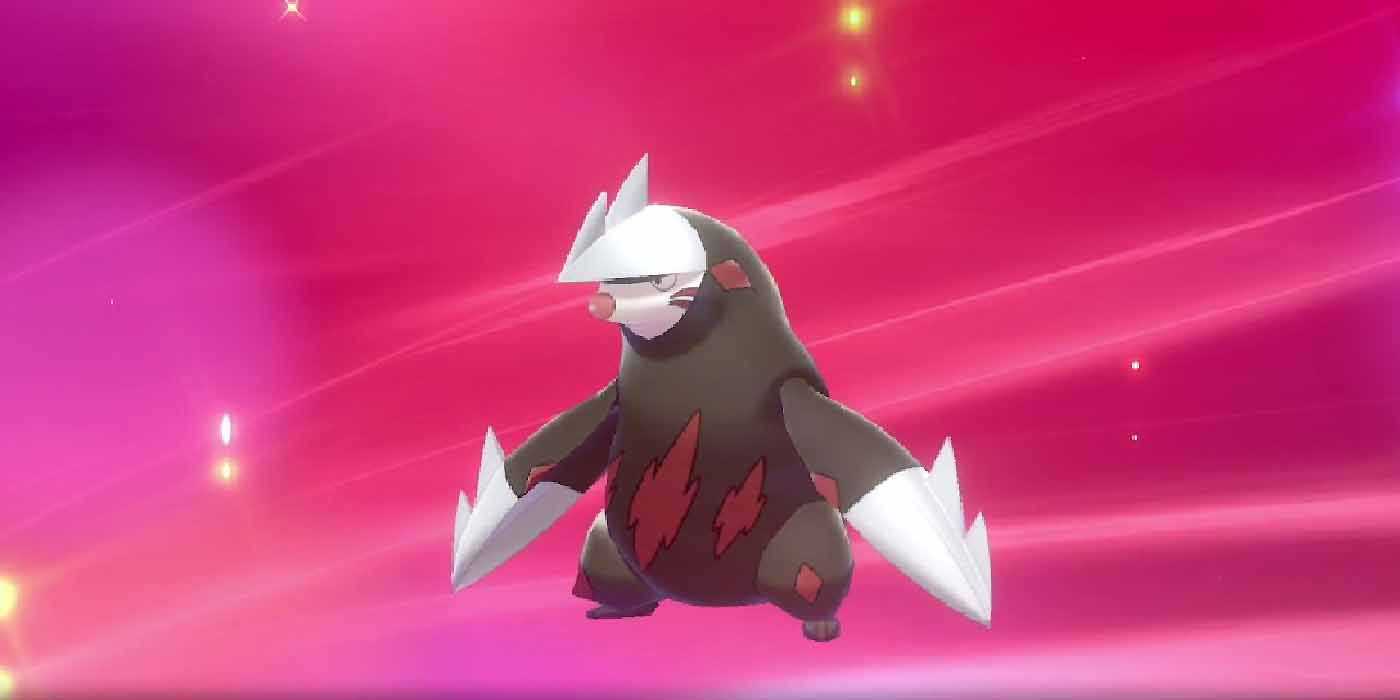 Excadrill é um Pokemon do tipo Steel que se assemelha a uma toupeira demoníaca