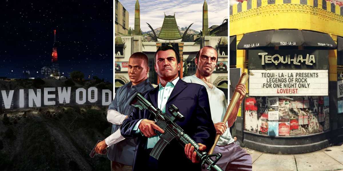 Locais do GTA 5 Baseados em Lugares Reais da Califórnia