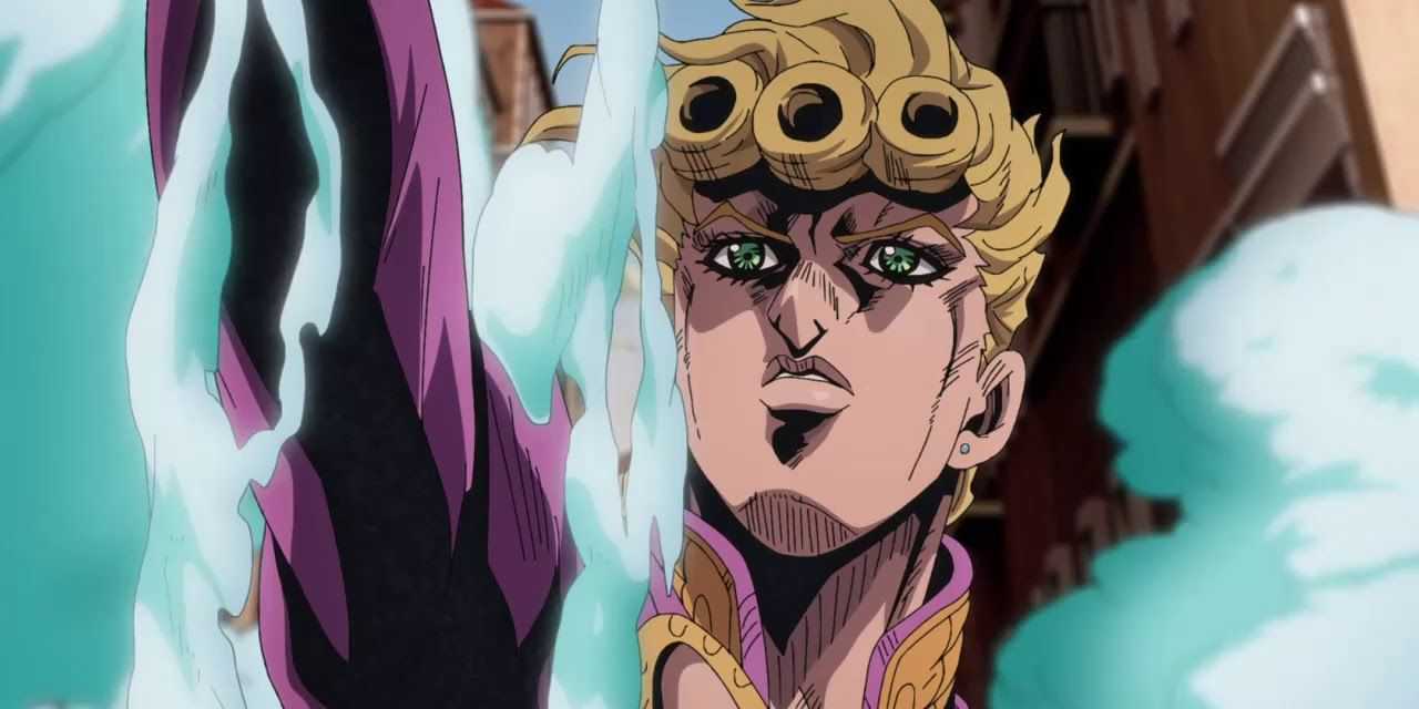 Giorno Giovanna em Vento Dourado